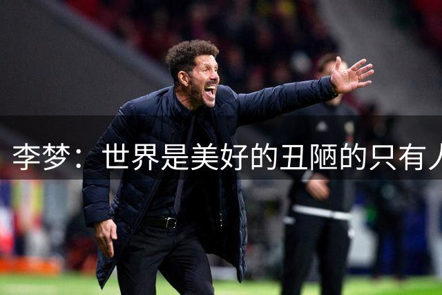 李梦：世界是美好的丑陋的只有人性 沉默是因为不在乎